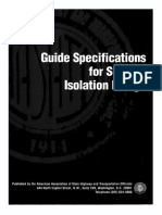 Guide Specifications For Seismic Isolation Design