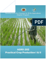 203 Practical Crop Production - I & II