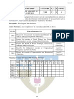 20MCA203 Design & Analysis of Algorithms Core 3 1 0 4: 3/2/1: High/Medium/Low