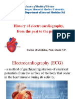 History of Electrocardiography, From The Past To The Present