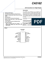 Voltmetro Digitale Con CA3162-DATASHEET - CA3162