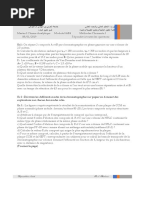 EMD Master I Chimie Analy Module Méthodes Chromatog I SAE4 Sujet Et Corrigé