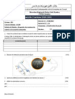 CC M 209 Diagnostic Des Systèmes de Confort Et de Sécurité Automobile.