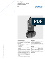 Two-Stage Safety Solenoid Valves ZRLE/5, ZRDLE/5: Technical Description Application