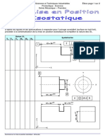 Exercices Sur La Mise en Position Isostatique