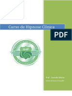 APOSTILA DO CURSO DE HIPNOSE CLÍNICA E TERAPÊUTICA Oficial