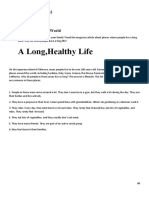 A Long, Healthy Life: Simple Present