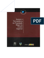 Acesso e Permanência Da População Negra No Ensino Superior