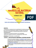 MANEJO DE MATERIAL ESTÉRIL Clase 4 - SIN FOTO (Compatibility Mode)