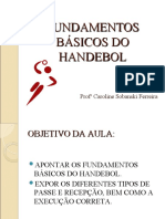 Fundamentos Básicos Do Handebol