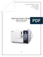 Bench Top Autoclave / Sterilizer: Model LAC-3011V/3021V