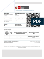 MINSA - Carnet Vacunación Document