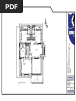 2do Parcial Arquitectonico Yulia Ciprian-Planta Dimensionada 2do Nivel