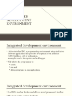 LESSON 2b - Integrated Development Environment