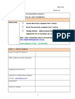 eLDS Access Form (Version 1.3)