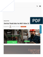 Electrical Engineering Portal Com Electrical Thumb Rules You Must Follow Part 4
