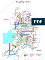 Osaka Rail Map