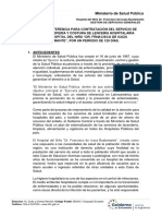 Hospital Del Niño Dr. Francisco de Icaza Bustamante Gestión de Servicios Generales