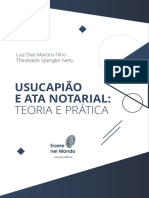 Usucapião Extrajudicial e Ata Notarial - Teoria e Prática