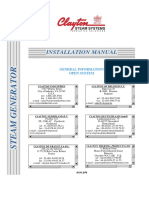 Installation Manual: General Information Open System