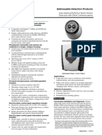 Auto-Aligning Reflective Beam Smoke Detectors With Idnet Communications