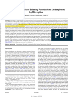 3 - Numerical Analysis of Existing Foundations Underpinned by Micropiles