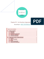 Chapitre III - Les Fonctions Trigonometriques