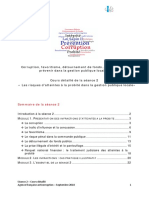 Les Risques D'atteintes À La Probité Dans La Gestion Publique Locale