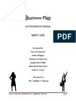 Business Plan MINI CAFE