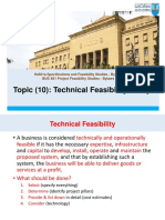 FS2021 - Topic 10 Technical Feasibility Study