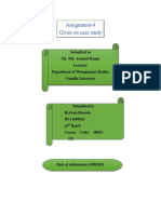 Assignment-4 Given On Case Study