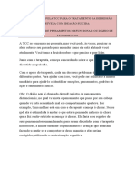 RPD Técnica Usada Pela TCC para o Tratamento Da Depressão Severa Com I