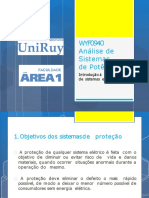 Aula 11 Análise de Sistemas de Potência - Introdução À Proteção de SEP