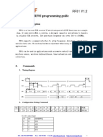 RFM-01 RX Programming