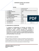 Syllab Opt5 Epidemiologia en Psicología - Mayo 2021