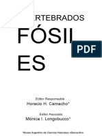 Los Invertebrados Fósiles (Camacho & Longobucco, Eds., 2008)