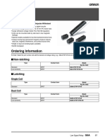 Ordering Information: Low Signal Relay