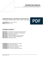 SW Estimating Manual