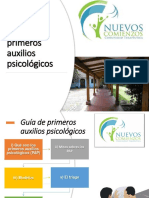 Guía Primeros Auxilios Psicológicos