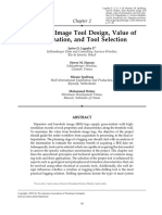 Borehole Image Tool Design, Value of Information, and Tool Selection