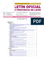 Boletín Oficial: de La Provincia de León