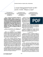 Structuring The Asset Management Based On ISO 55001 and ISO 31000: Where To Start?