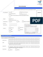 Ip Centrex: Application Form