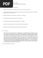 Rotational and Vibrational Spectros