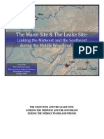 The Mann Site & The Leake Site: Linking The Midwest and The Southeast During The Middle Woodland Period