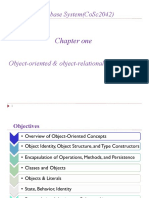 Chapter - 1 Object-Oriented & Objectrelational Databases