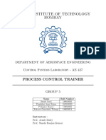 Indian Institute of Technology Bombay: Department of Aerospace Engineering Control Systems Laboratory - AE 427