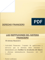 Derecho Financiero - Instituciones Financieras