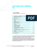 Fonderie Et Moulage Des Alliages de Magnésium: Gérard LAGRENÉ