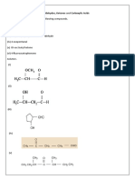 Aldehydes, Ketones and Carboxylic Acids: Solution